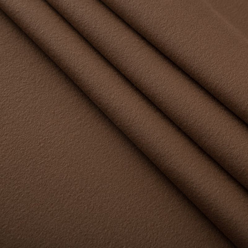 Ткань пальтовая Loro Piana 022-19239 бежево-коричневый однотонный