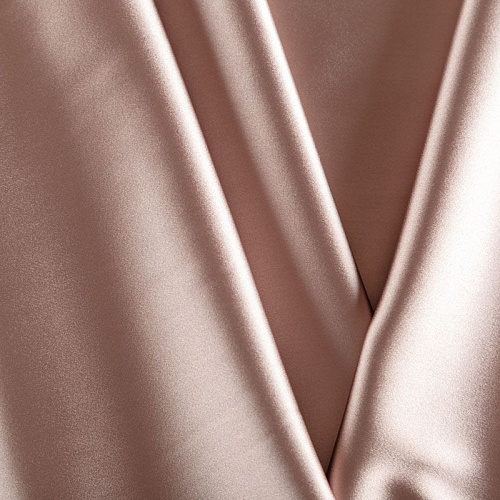 Сатин стрейч 001-07049 коричневый загар однотонный