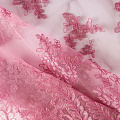 Гипюр К03-0074 розовый антик