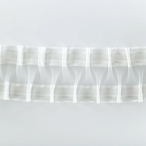Лента драпировочная 101-6372 1:2 прозрачная гофре