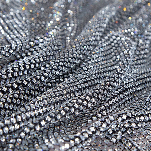 Сетка со стразами Swarovski 050-19859 черный
