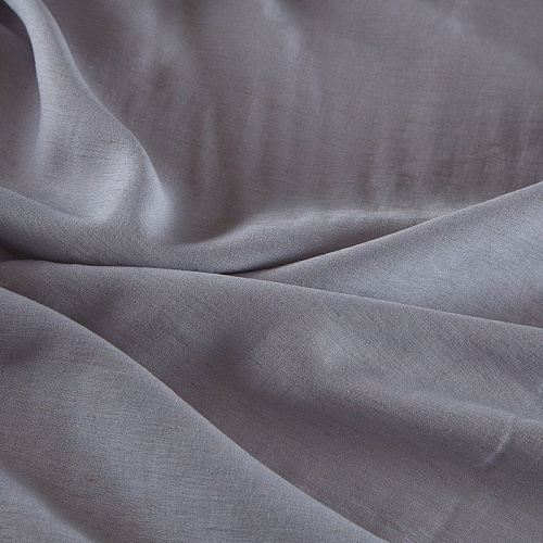 Лен-вискоза 035-17846 светло-серый однотонный