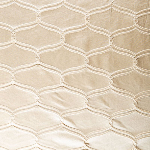 Ткань портьерная жаккард Т274-02-38 сливочный