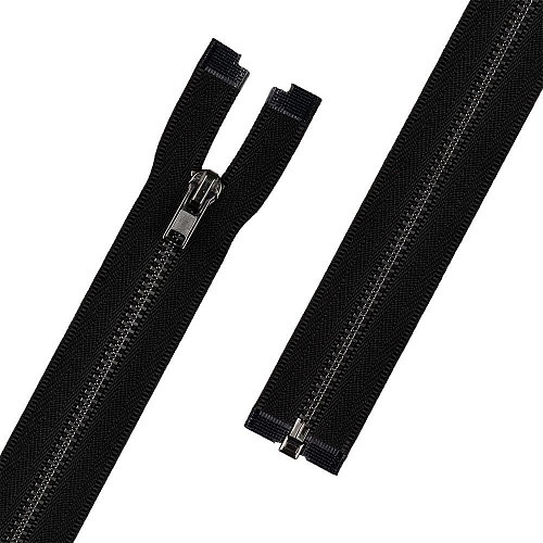 Молния металл 40 см однозамковая разъемная ZIP3B-40-310 черный