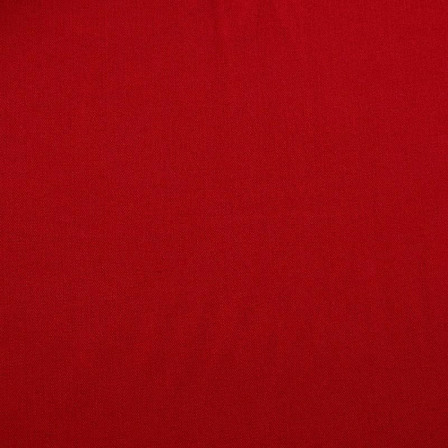Твил-штапель 069-13120 красный однотонный