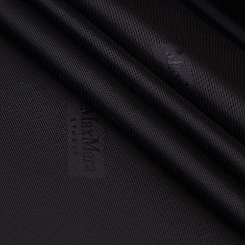 Ткань подкладочная Max Mara 045-17196 черный жаккардовый
